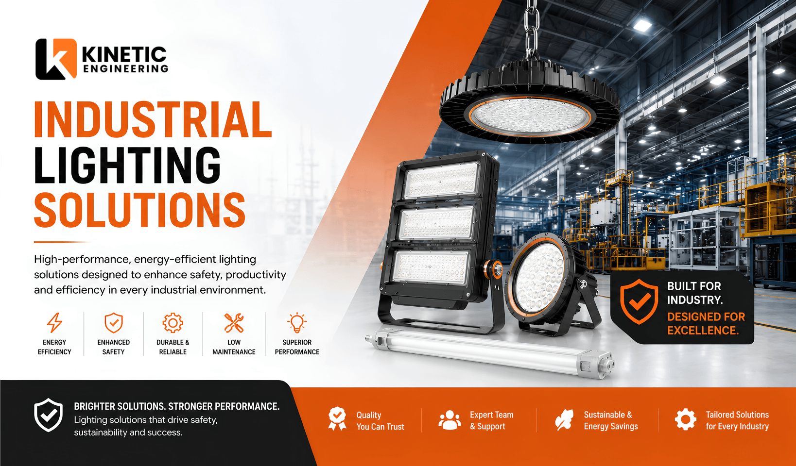 Kinetic Industrial Lighting Solutions